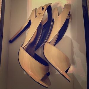 Nude Slingback Heels